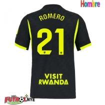 Camiseta Atletico Madrid Cristian Romero #21 Visitante Equipación 2026-27 manga corta
